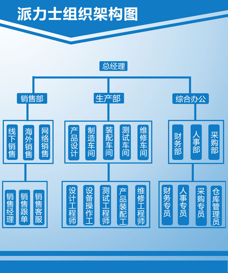 液压油泵制造商-派力士组织架构图